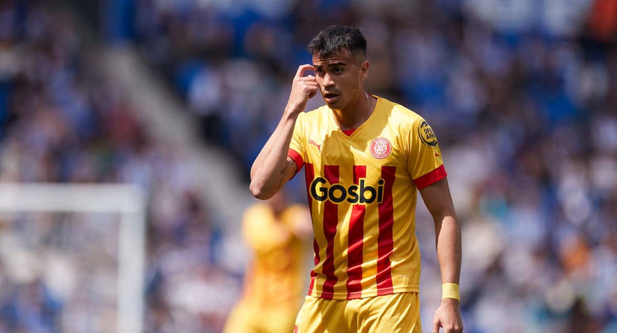 Reinier, en un partido con el Girona./GETTY