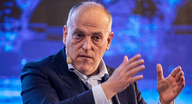 Javier Tebas: “Nada justifica que la imagen de España haya sido representada por un energúmeno tocándose los genitales”