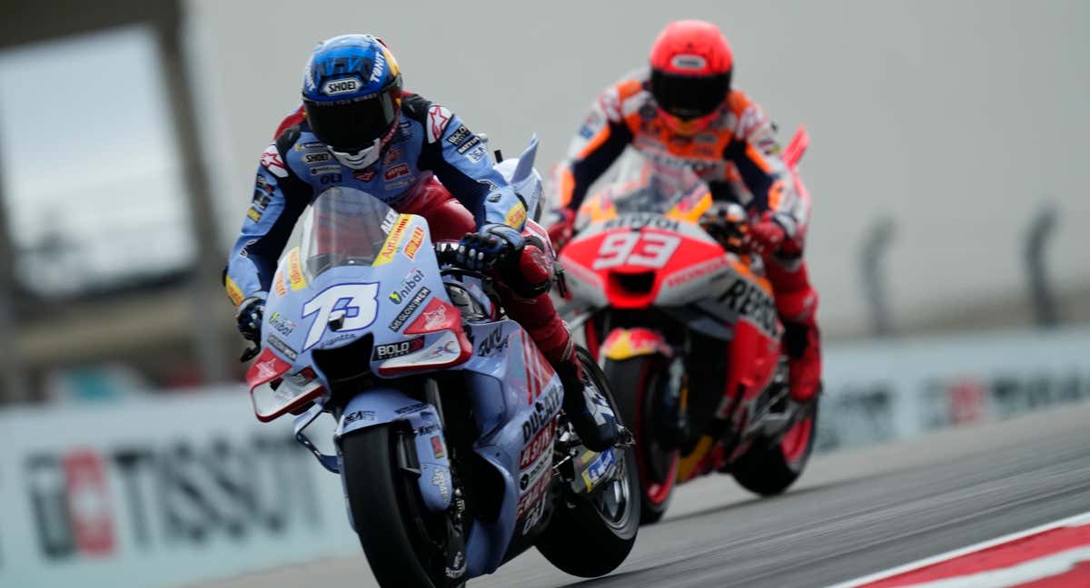 Los hermanos Márquez compiten en MotoGP./GETTY