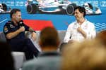 El nuevo rifirrafe entre Horner y Wolff: «Checo no es idiota; no puedo entenderlo»