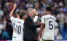 Ancelotti reivindica a los decisivos Kroos y Modric: «Siguen siendo los mejores»