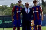 Cancelo, presentado junto a Joao Felix: «Mi madre desde el cielo sabe en qué equipo soñaba jugar»