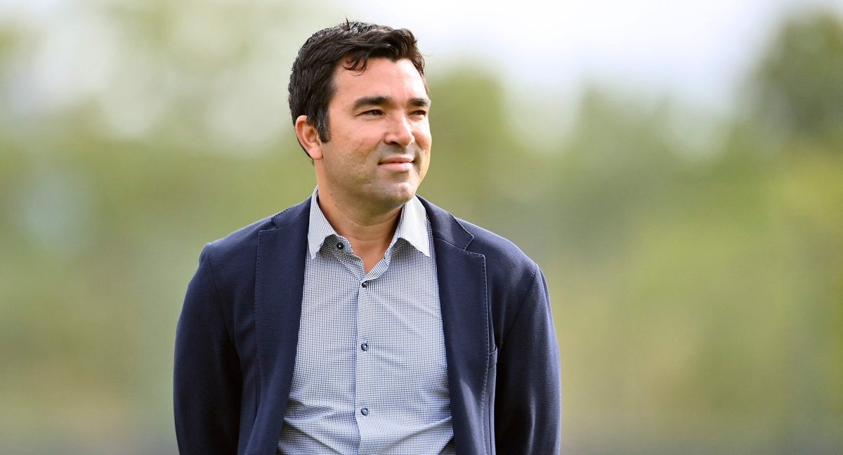 Deco, en la presentación de Joao Félix.