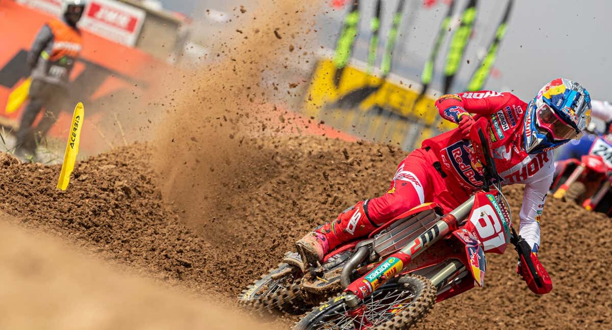 Jorge Prado, durante el MXGP de Turquía./Juan Pablo Acevedo