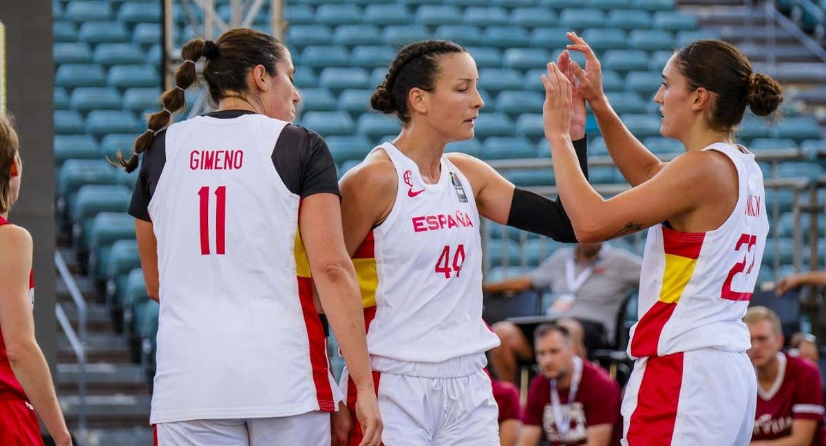 Gracia Alonso y Juana Camilion./FIBA