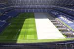 El césped retráctil del Bernabéu que promete 400 millones al Real Madrid corrió riesgo de no poder hacerse