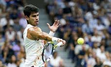 Carlos Alcaraz avanza a las semifinales del US Open como un cohete