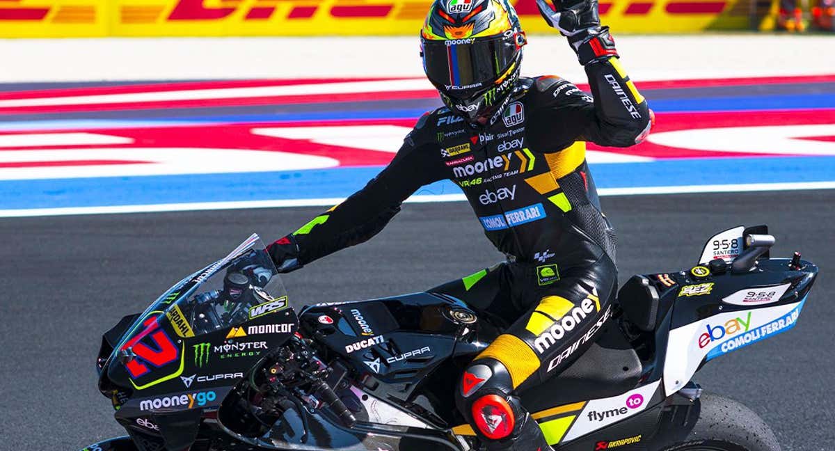 Marco Bezzecchi en el Gran Premio de Italia. /Mooney VR46