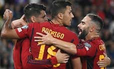 A lomos de Rodri jugar al fútbol es mucho más fácil