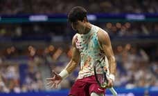 La desesperación de Alcaraz en las semis del US Open: “¡¿Para qué seguir así?!”