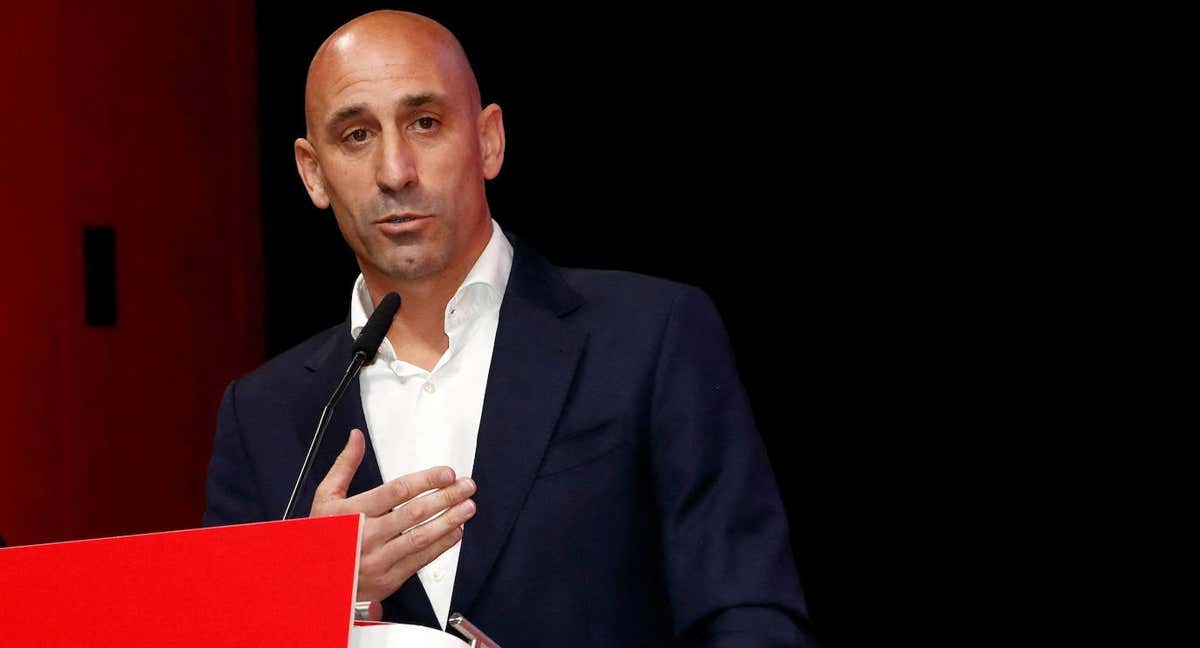 Rubiales, en un acto./
