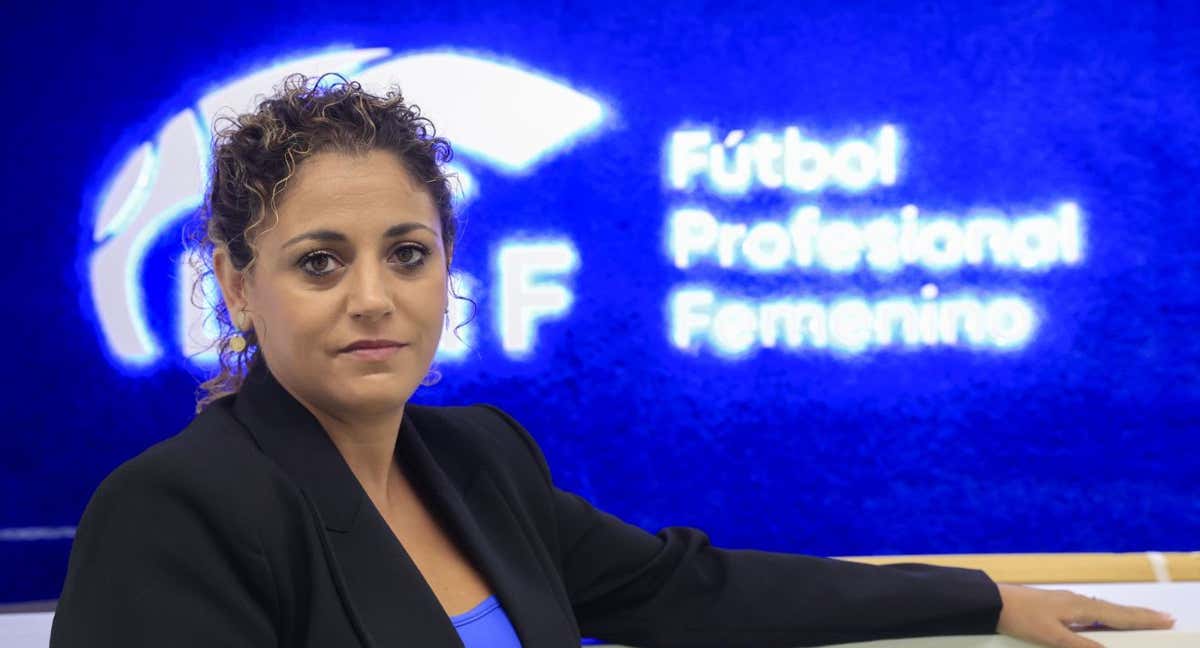 Beatriz Álvarez, presidenta de la Liga F./EFE/ Zipi Aragón