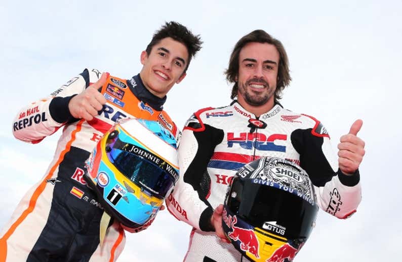 El ejemplo de Alonso que  Márquez no está dispuesto a seguir