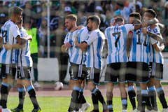 Sin el Messi más capitán de siempre, Argentina se pasea en La Paz