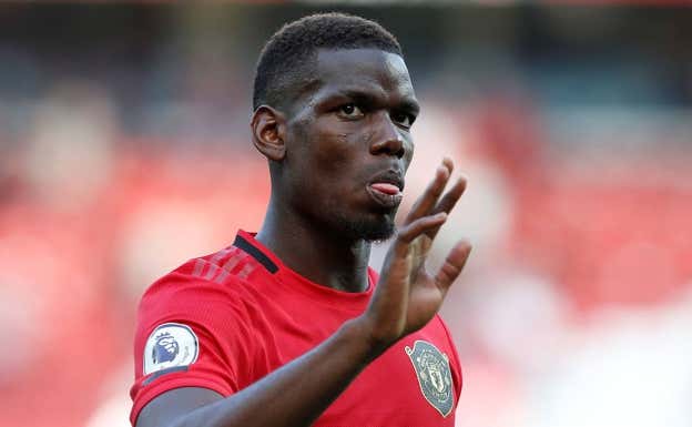 Pogba, en su etapa en el Manchester United. REUTERS