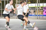 Les Corts UBAE debutará en Primera entrenando en una pista de cemento: «El suelo quemaba»