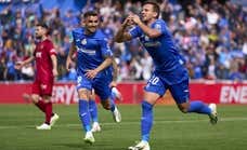 El Getafe liquida a Osasuna a cabezazos... ¡y Greenwood debuta en LaLiga!