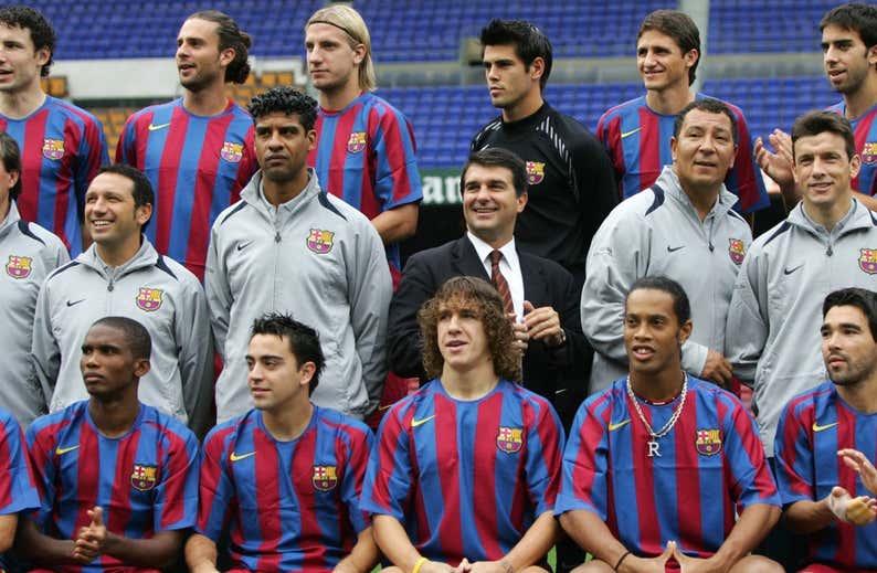 Eusebio recuerda en su reencuentro al centro del campo que cambió la carrera de Xavi