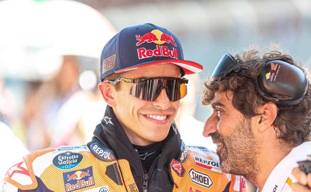 Marc Márquez, durante el GP de Austria 2023 de MotoGP.  EFE