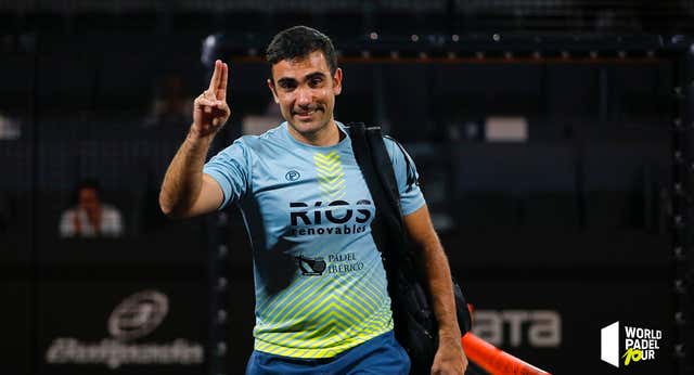 Pablo Lima dice adiós al pádel en la Caja Mágica