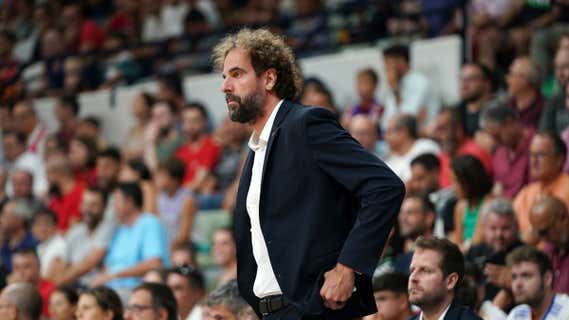 Roger Grimau, durante la Supercopa en Murcia. /ACB PHOTO/MARIANO POZO