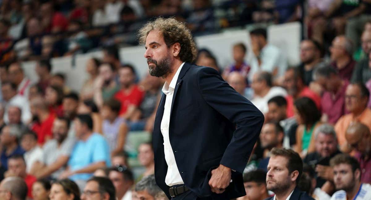 Roger Grimau, durante la Supercopa en Murcia.