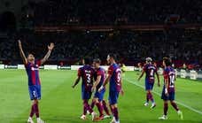 El Barça se disfraza del Madrid para remontar un partido loco