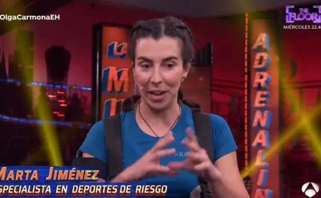 Marta Jiménez, la 'mujer adrenalina' de 'El Hormiguero': «Ya sabes que puedes morir haciendo esto»