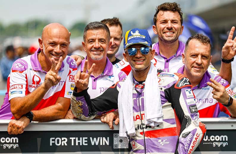 Jorge Martín pone una piedra más en el camino hacia la corona de MotoGP