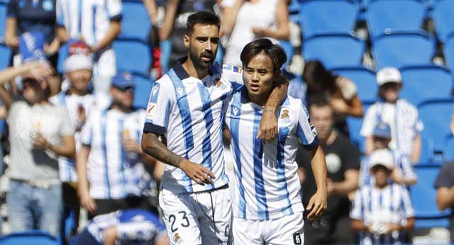 Mikel Oyarzabal se une a la fiesta de Brais Méndez y la Real evita el susto contra el Getafe