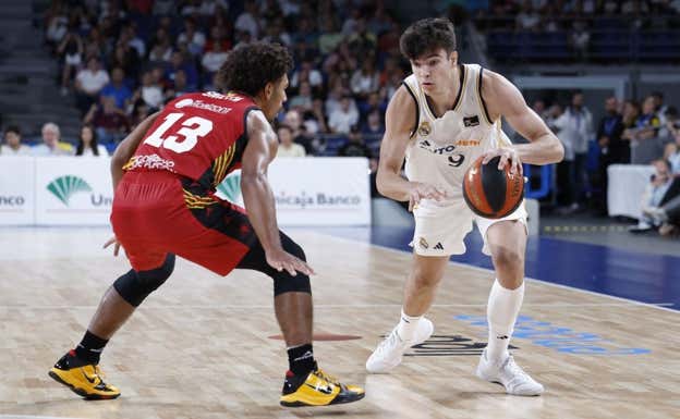 Hugo González, durante la primera jornada.  ACB PHOTO/P. CASTILLO