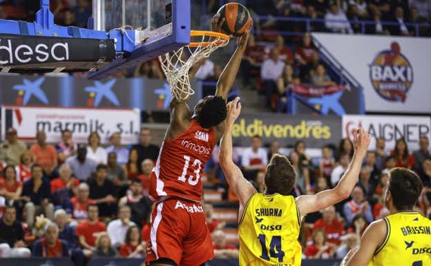 Musa Sagnia, la pasada temporada en la ACB.  ACB PHOTO/J. ALBERCH