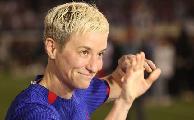 Megan Rapinoe. AFP