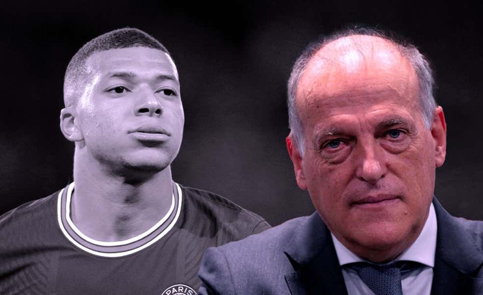 ¿Por qué dijo Tebas que "hay un 80% de opciones" de que Mbappé fiche por el Real Madrid en 2024?