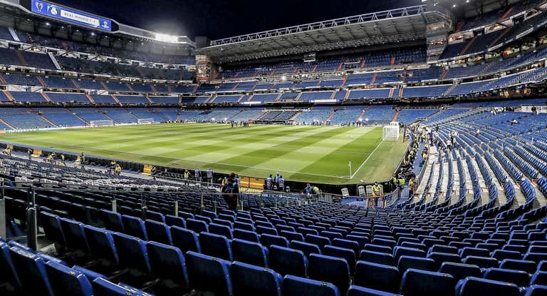 Imagen del Santiago Bernabéu.