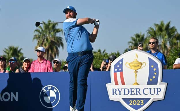 Shane Lowry, hoy.  AFP