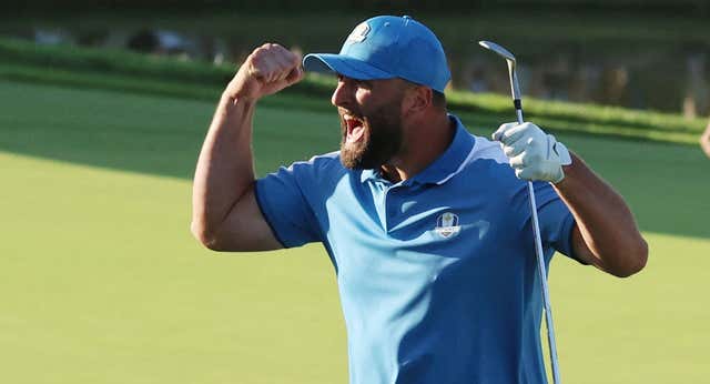 Jon Rahm conquista Roma (y a Rafa Nadal) con golpes para el recuerdo de la Ryder Cup