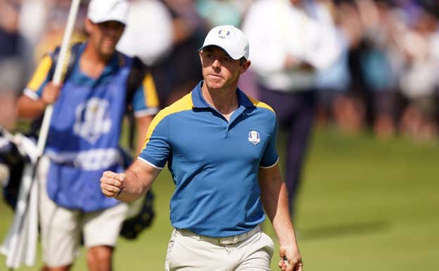 Rory McIlroy, hoy.  Getty
