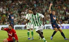 El Betis se pone serio para llevarse un partido para adultos... y Assane
