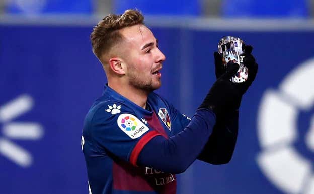 Ontiveros le dedicó un gol a su abuela. @LaLiga