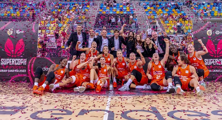 Valencia Basket, campeón de la Supercopa 2023.