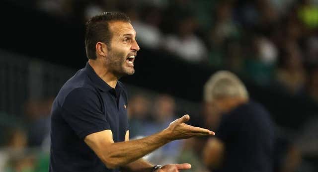 Rubén Baraja no quiere la “excusa” de Peter Lim