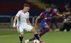 Un nuevo Adrià Pedrosa resurge en el Sevilla: Acuña ya tiene competencia en el lateral