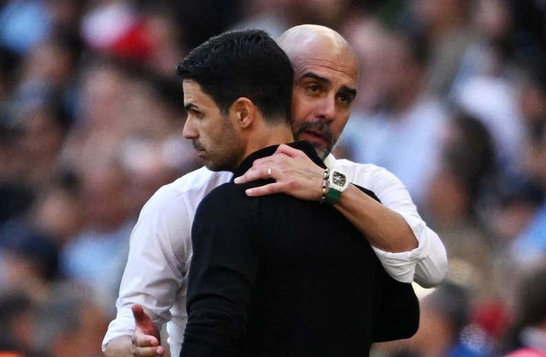 Guardiola y Arteta coinciden: no es un partido más pero no es definitivo