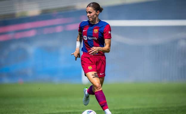 Mapi León, jugadora del Barça.  FC BARCELONA
