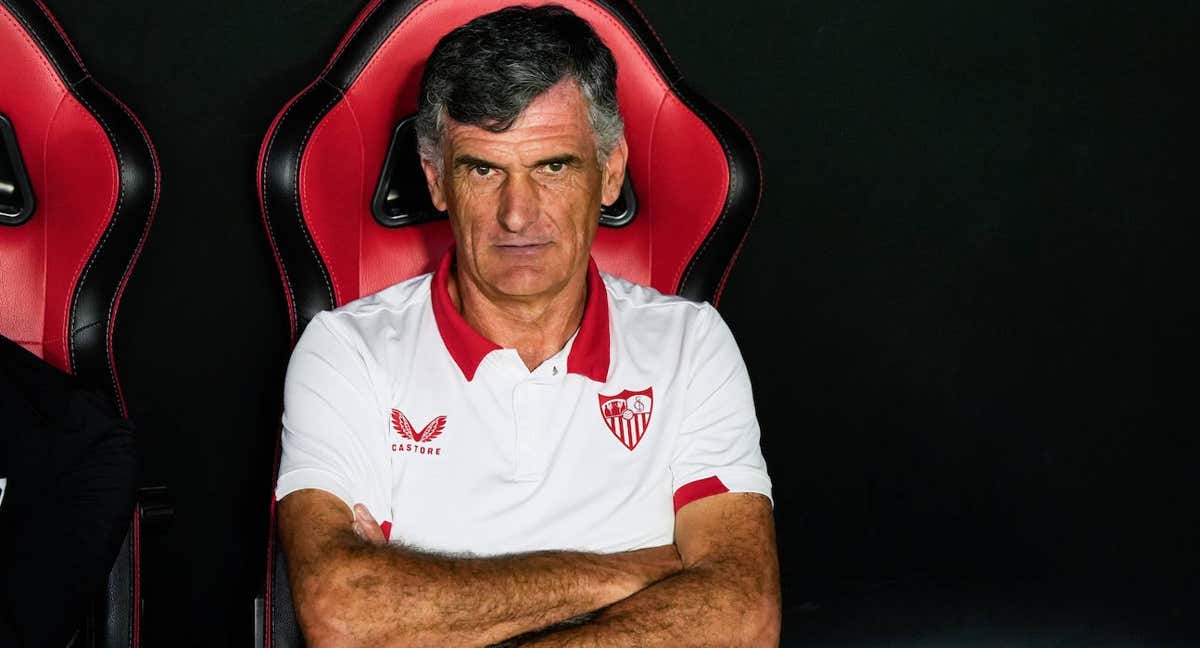 José Luis Mendilibar, entrenador del Sevilla./EP