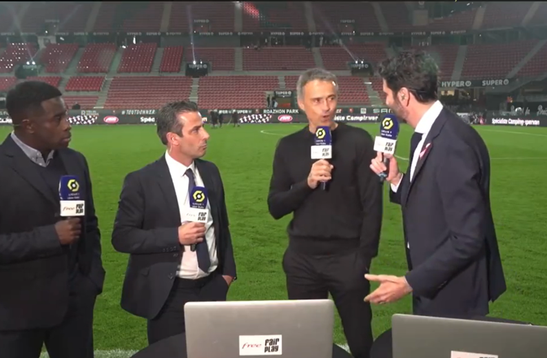 El periodista francés relata su encontronazo con Luis Enrique