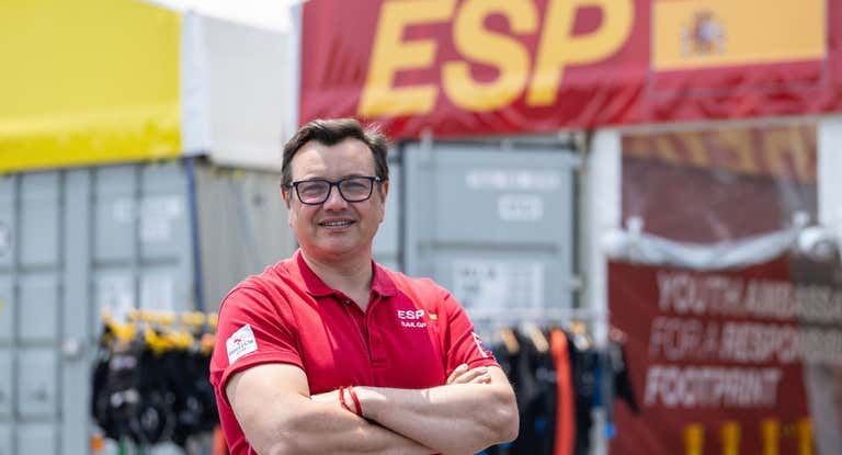 Tony Alquézar, CEO del equipo español de SailGP.