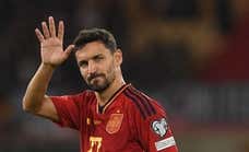 Jesús Navas le dio a Morata un bocadillo de Jabugo