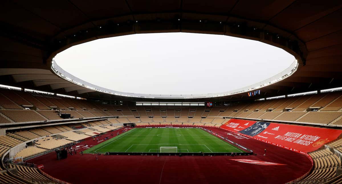 Panorámica del Estadio de la Cartuja./Reuters